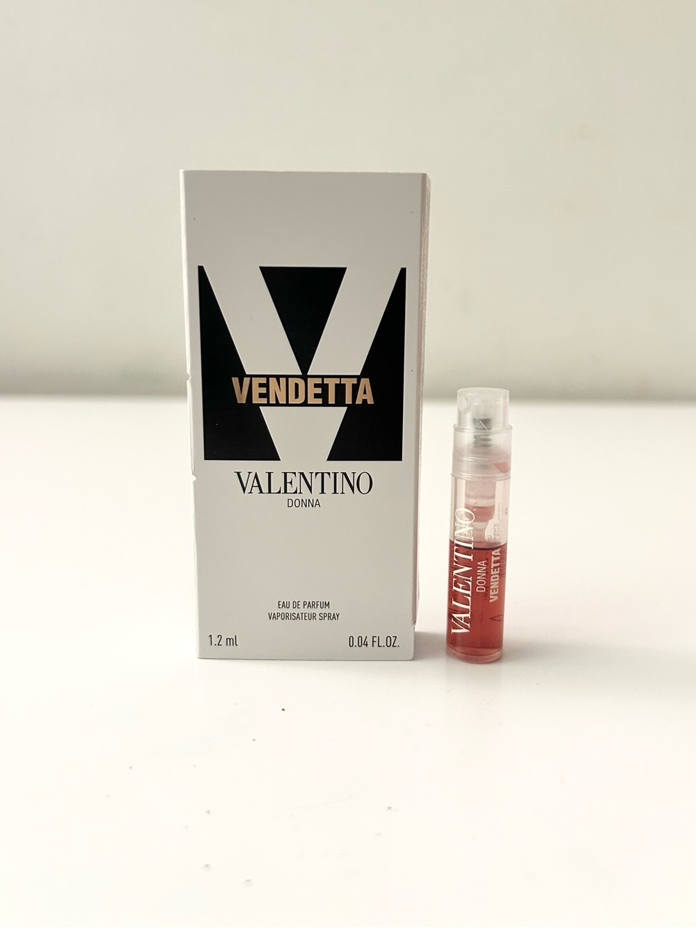 🌸VALENTINO Vendetta Donna EDP Vial Spray Sample 1.2 mL